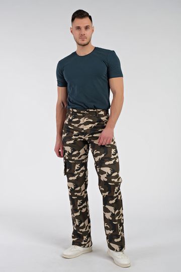 Брюки в стиле military Артикул 04-421
