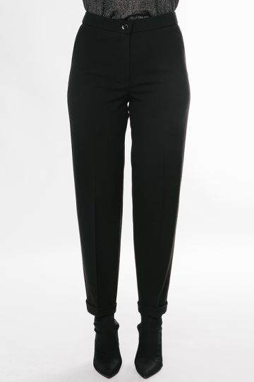 Классические брюки Артикул 971 (черный габардин)
