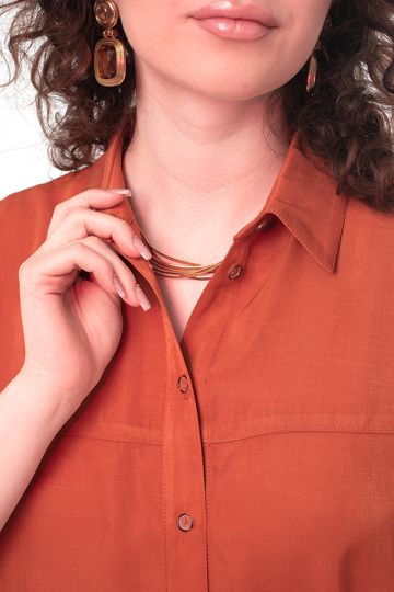 Классическая блузка 011-17/2